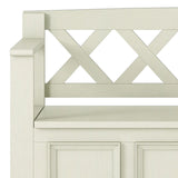 Amherst - Handcrafted Entryway Storage Bench - Furniture Home Direct