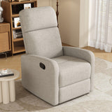 Modern Recliner Manual, Home Theater Chair With Adjustable Backrest
