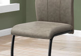 Dining Chair, Side, Upholstered For Dining Room, Contemporary & Modern (Set of 2) - Furniture Home Direct