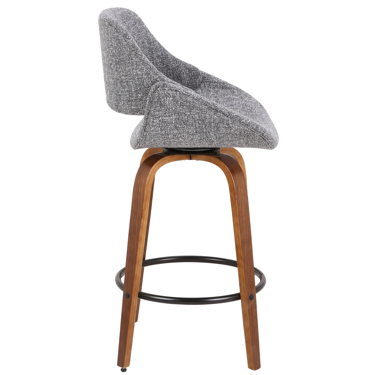 Fabrico - Mid Century Inviting Design Modern Counter Stool - Furniture Home Direct