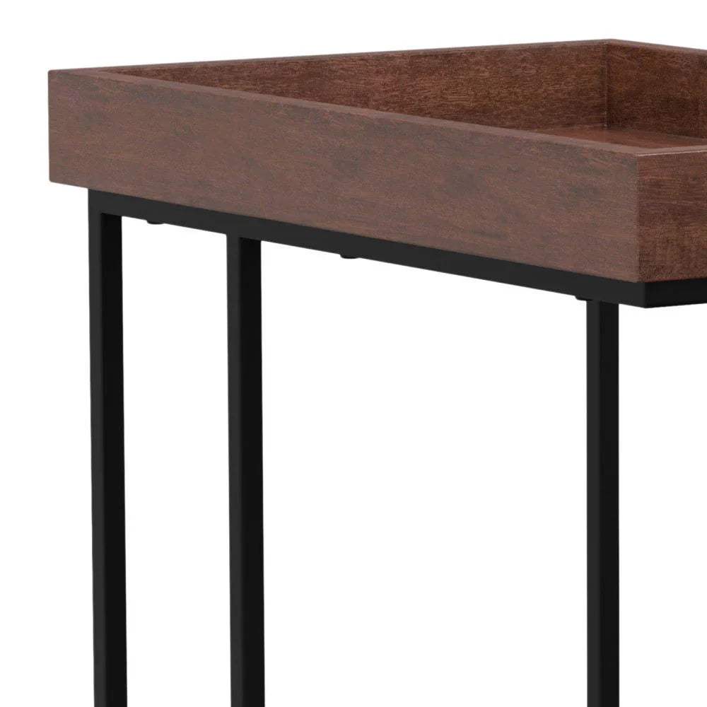 Gallagher - Handcrafted C Side Table - Furniture Home Direct