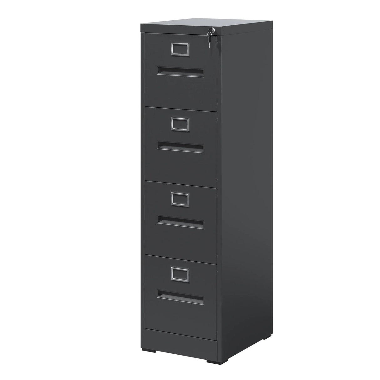 Premium Drawer File Cabinet With Lock, Metal Vertical Design, A4 Legal / Letter Size - Furniture Home Direct