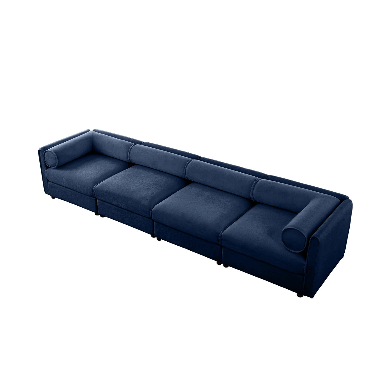 Modular Sofa with Storage - Blue - Furniture Home Direct