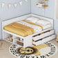 Daybed With Drawers And Shelves - Furniture Home Direct