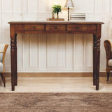 Turned Legs Drawer Console Table - Furniture Home Direct