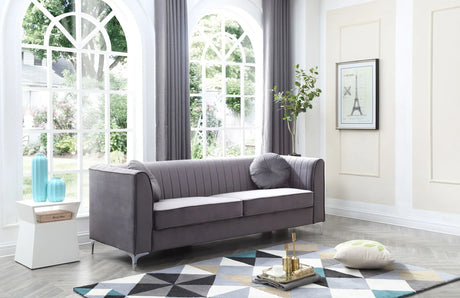 Delray - Micro Suede Sofa - Furniture Home Direct