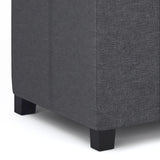Dover - Upholstered Storage Ottoman Bench - Furniture Home Direct