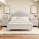 3 Piece Queen Bedroom Set(Queen Bed and 2 Nightstands) - Furniture Home Direct