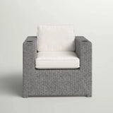Patio Chair With Cushions - Gray - Furniture Home Direct