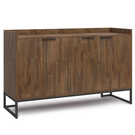 Milverton - Sideboard Buffet - Rustic Natural Aged Brown - Furniture Home Direct