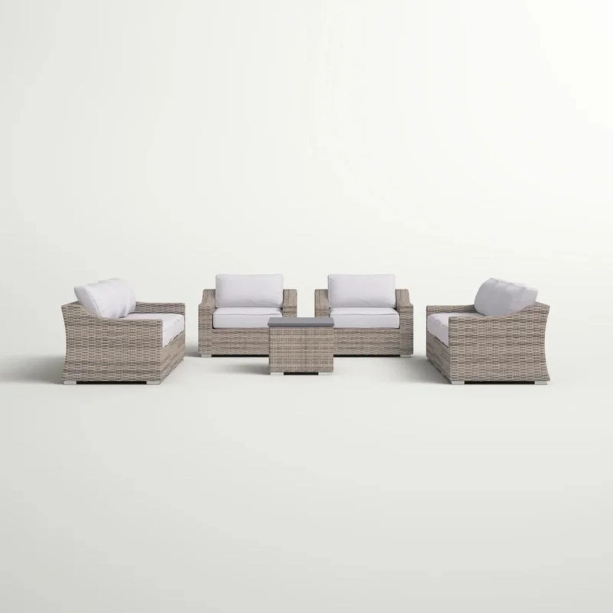 Stylish Sofa Seating Group With Cushions Perfect For Outdoor Gatherings - Furniture Home Direct