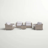 Stylish Sofa Seating Group With Cushions Perfect For Outdoor Gatherings - Furniture Home Direct