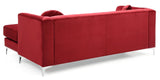 Pompano - Micro Suede Sofa Chaise - Furniture Home Direct