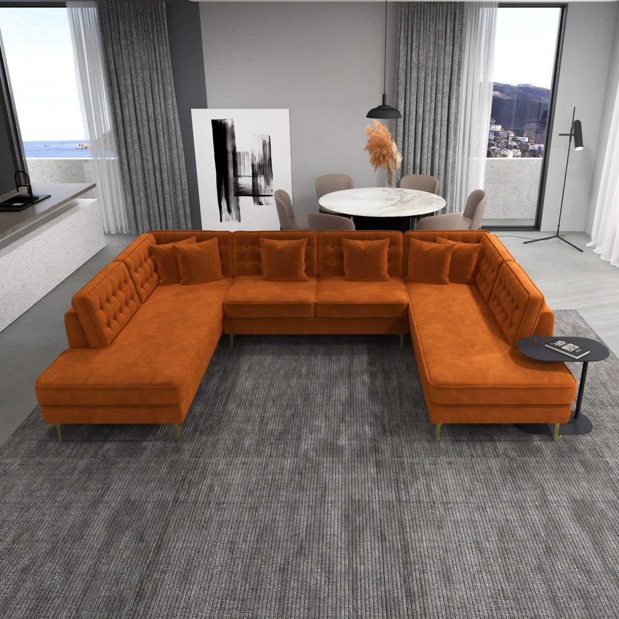 Brooke - Sectional Sofa - Furniture Home Direct