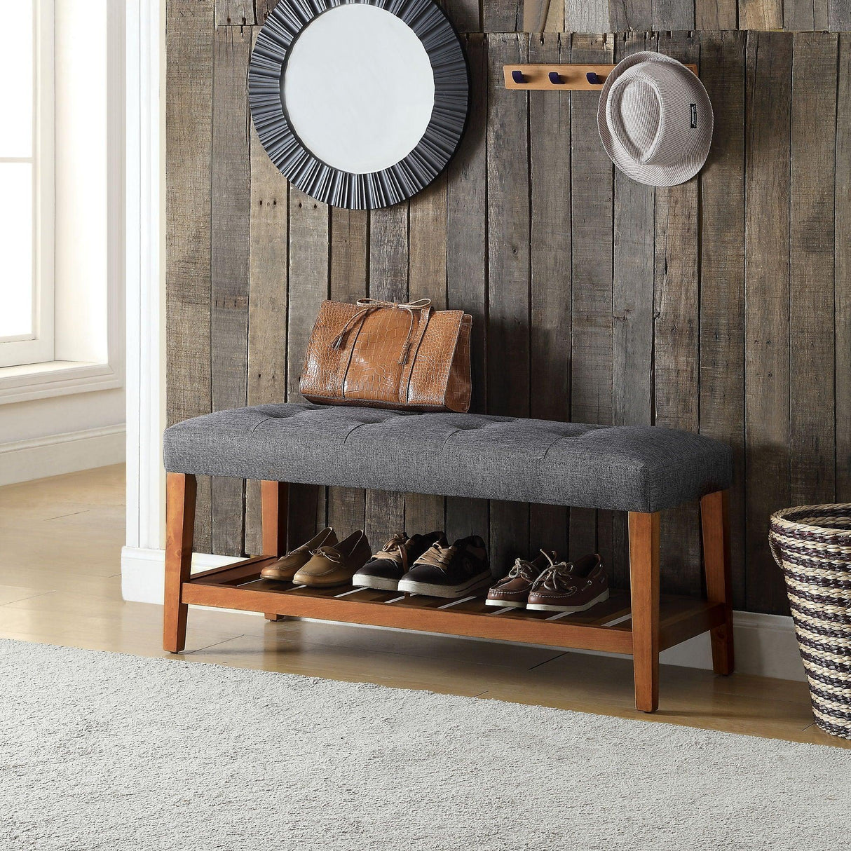 Charla - Upholstered Bench - Furniture Home Direct