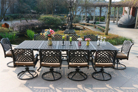 Rectangular Dining Set With Cushions - Furniture Home Direct