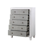 Katia - Weathered Chest - White - Furniture Home Direct