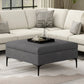 Rebecca - Multifunctional Coffee Table Storage Ottoman With Lift Up Lid - Furniture Home Direct