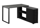 Computer Desk, Home Office, Corner, Left, Right Set - Up, Storage Drawers, L Shape, Laptop, And Contemporary & Modern - Furniture Home Direct