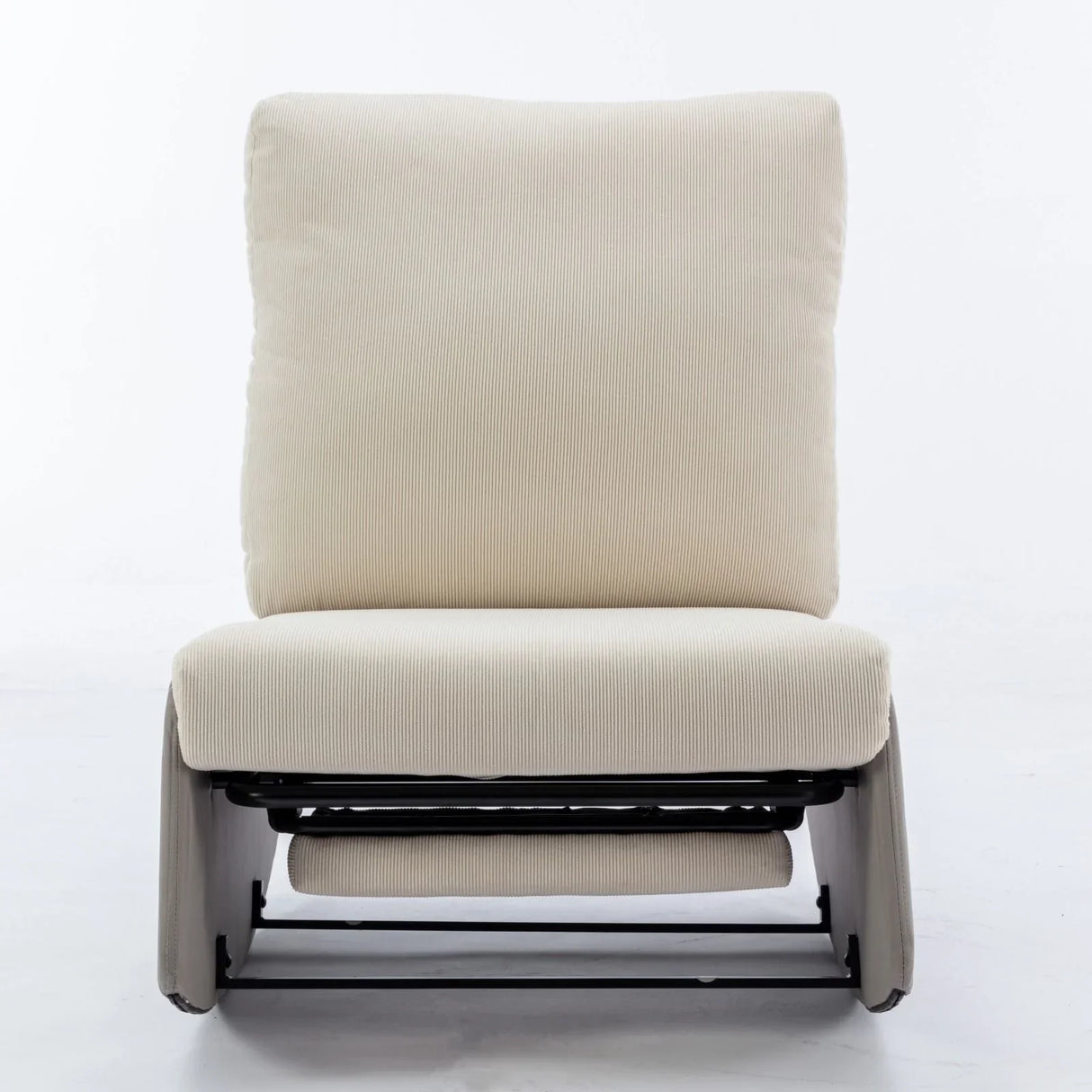 Modern Rocking Chair Recliner, Comfy Rocker Nursery Chair With Footrest, Accent Reading Chair, Upholstered Lounge Chair For Relaxing, Resting, Soft Padded Rocker For Indoor Living Room Bedroom - Furniture Home Direct