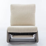 Modern Rocking Chair Recliner, Comfy Rocker Nursery Chair With Footrest, Accent Reading Chair, Upholstered Lounge Chair For Relaxing, Resting, Soft Padded Rocker For Indoor Living Room Bedroom - Furniture Home Direct