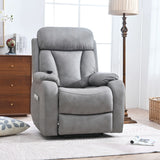Lift Chair Recliner For Elderly Power Remote Control Recliner Sofa Relax Soft Chair Anti-Skid Australia Cashmere Fabric Furniture Living Room - Furniture Home Direct
