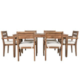 7 Piece Outdoor Dining Set - Furniture Home Direct
