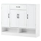 Sleek And Modern Shoe Cabinet With Adjustable Shelves, Space Saving Design - Furniture Home Direct