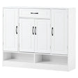 Sleek And Modern Shoe Cabinet With Adjustable Shelves, Space Saving Design - Furniture Home Direct