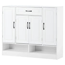 Sleek And Modern Shoe Cabinet With Adjustable Shelves, Space Saving Design - Furniture Home Direct