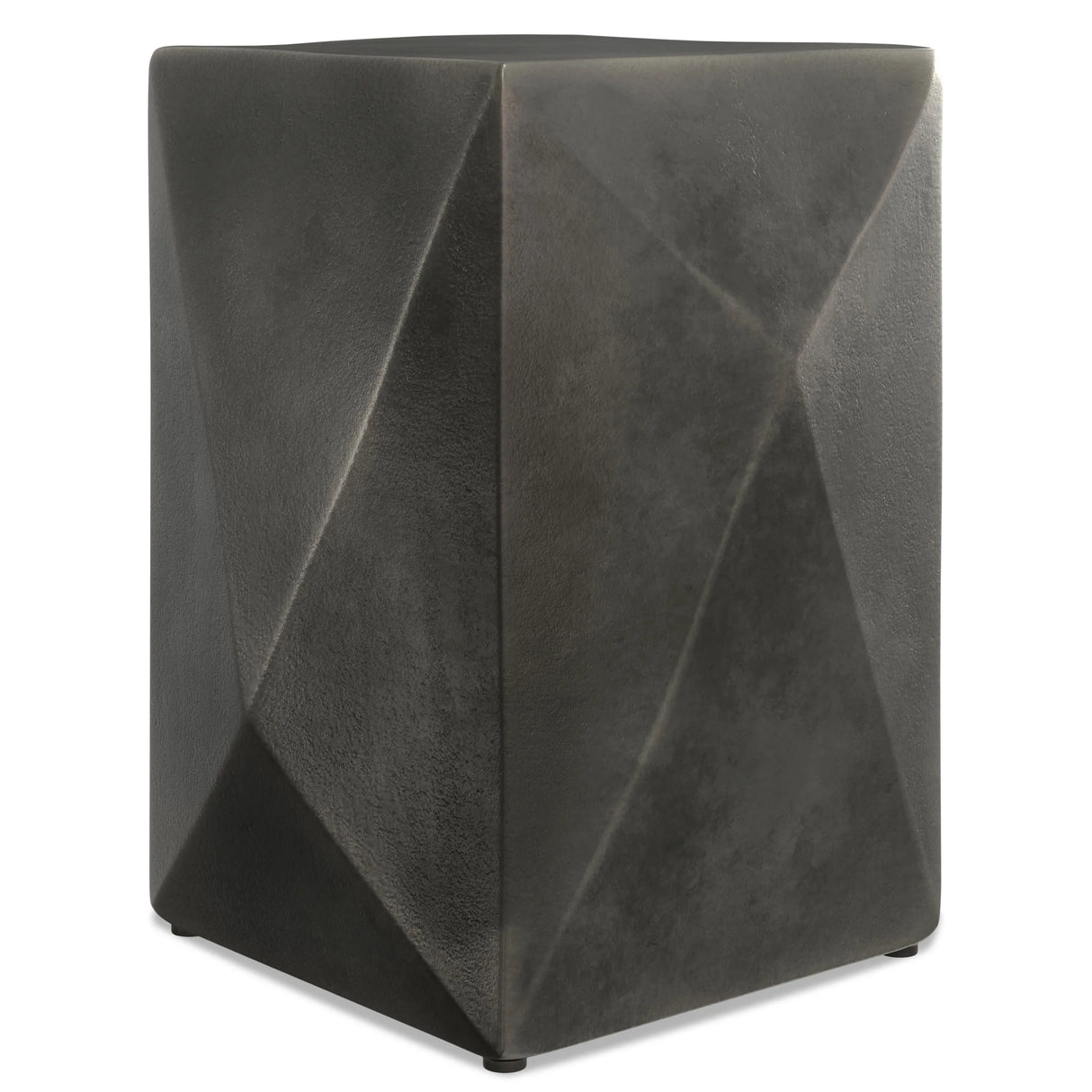 Danner - Cast Aluminum Side Table - Black - Furniture Home Direct