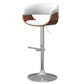 Sheldon - Upholstered Adjustable Swivel Bar Stool - Furniture Home Direct