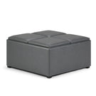 Avalon - Square Coffee Table, Storage Ottoman - Furniture Home Direct