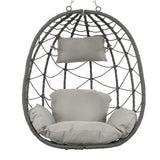 Egg Chair with Stand -Light Gray - Furniture Home Direct