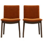 Laura - Mid-Century Modern Solid Wood Dining Chair (Set of 2) - Furniture Home Direct