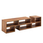 Cube TV Stand With Open Storage And 2 Shelves - Furniture Home Direct