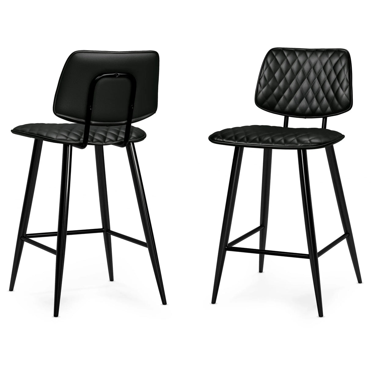 Raya - Upholstered Counter Height Stool (Set of 2) - Furniture Home Direct