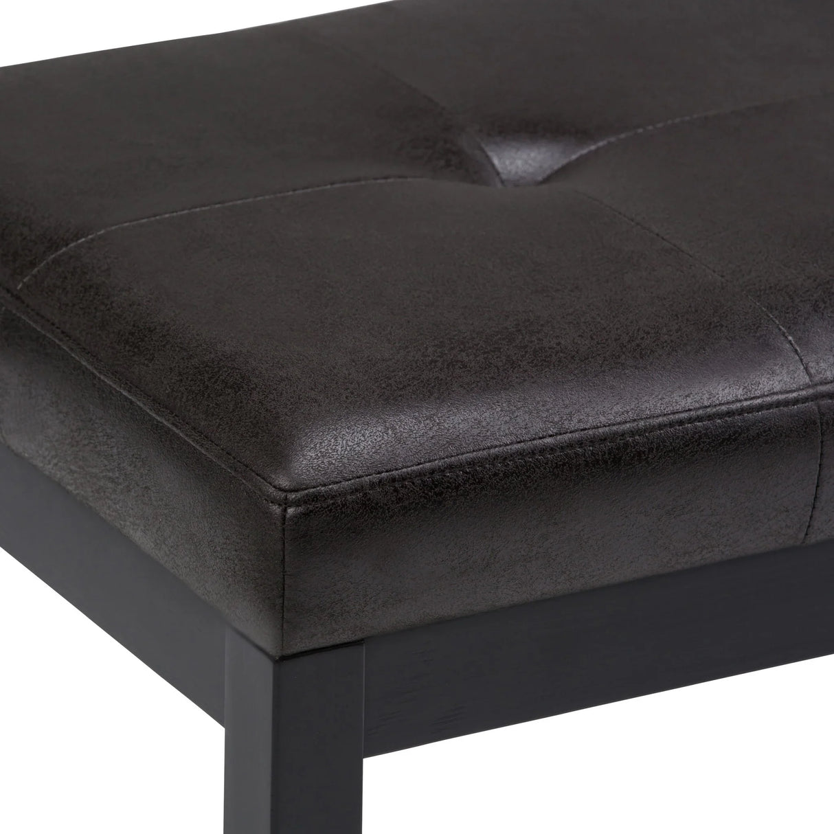 Lacey - Upholstered Tufted Ottoman Bench - Furniture Home Direct
