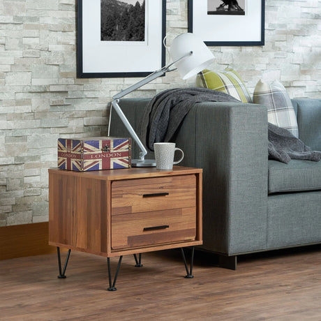 Deoss - Accent Table - Walnut - Furniture Home Direct