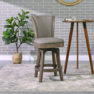 Henry - Armless Swivel Counter Height Bar Stool - Furniture Home Direct