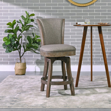 Henry - Armless Swivel Counter Height Bar Stool - Furniture Home Direct
