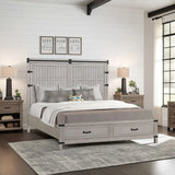 Alexandria - Storage Wood Bed - Furniture Home Direct
