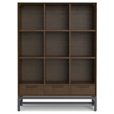 Banting - 9 Cube Bookcase With Drawers - Walnut Brown - Furniture Home Direct