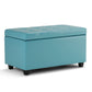 Cosmopolitan - Upholstered Storage Ottoman - Furniture Home Direct