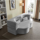 Floor Convertible Sleeper Sofa Bed With 2 Pillows - Furniture Home Direct