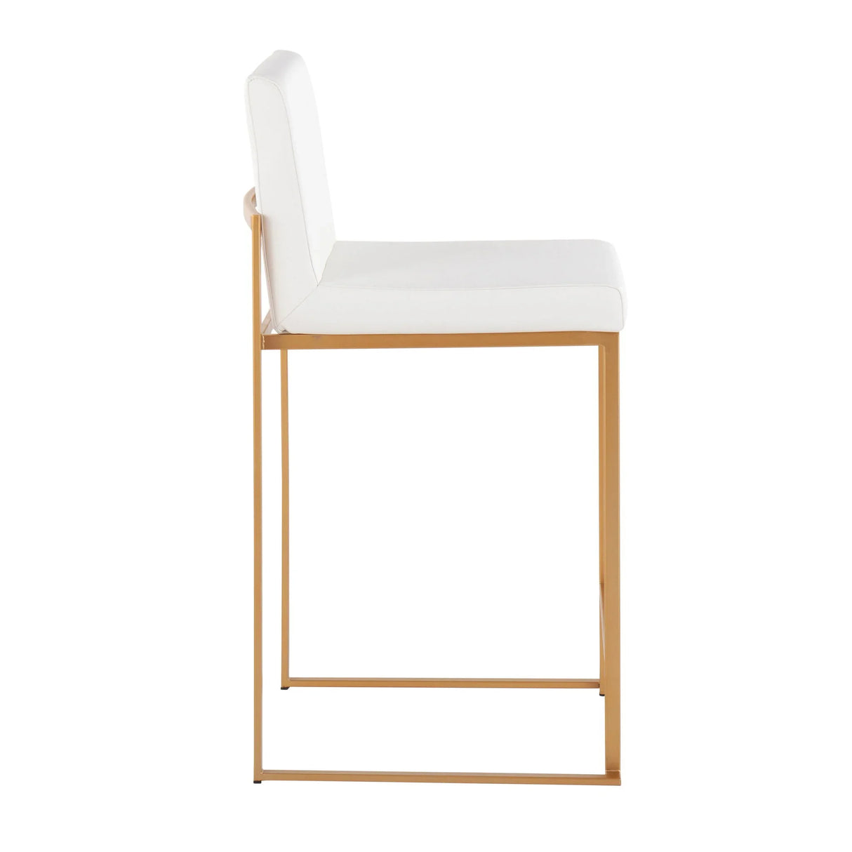 Fuji - Contemporary High Back Stylish Counter Stool - Furniture Home Direct