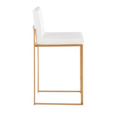 Fuji - Contemporary High Back Stylish Counter Stool - Furniture Home Direct