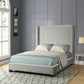Upholstered Bed, Space-Saving Design - Furniture Home Direct
