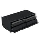 Modern Rectangle Coffee Table With 4 Drawers And 2 Display Shelves - Furniture Home Direct
