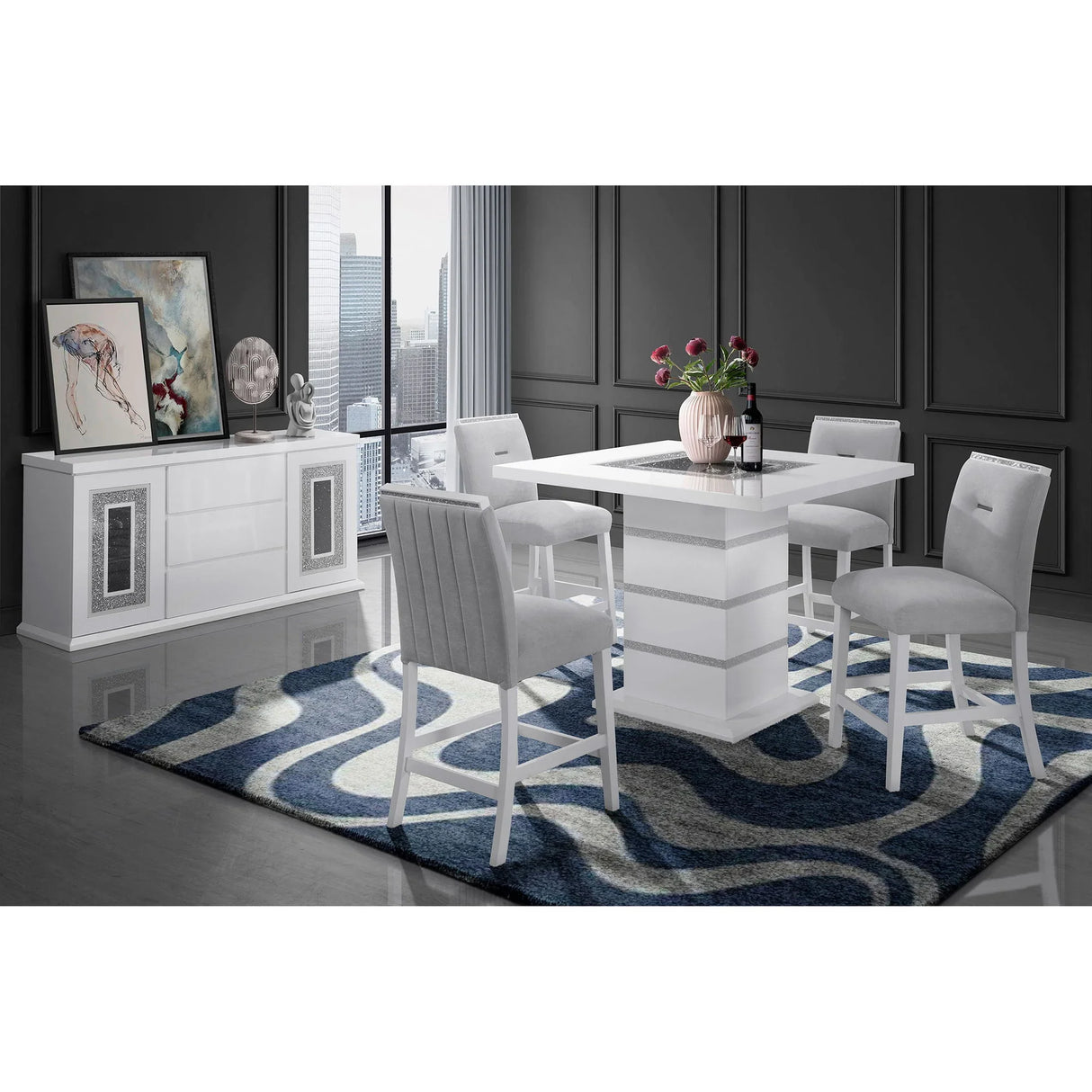 Ariya - Bar Stools (Set of 2) - Furniture Home Direct